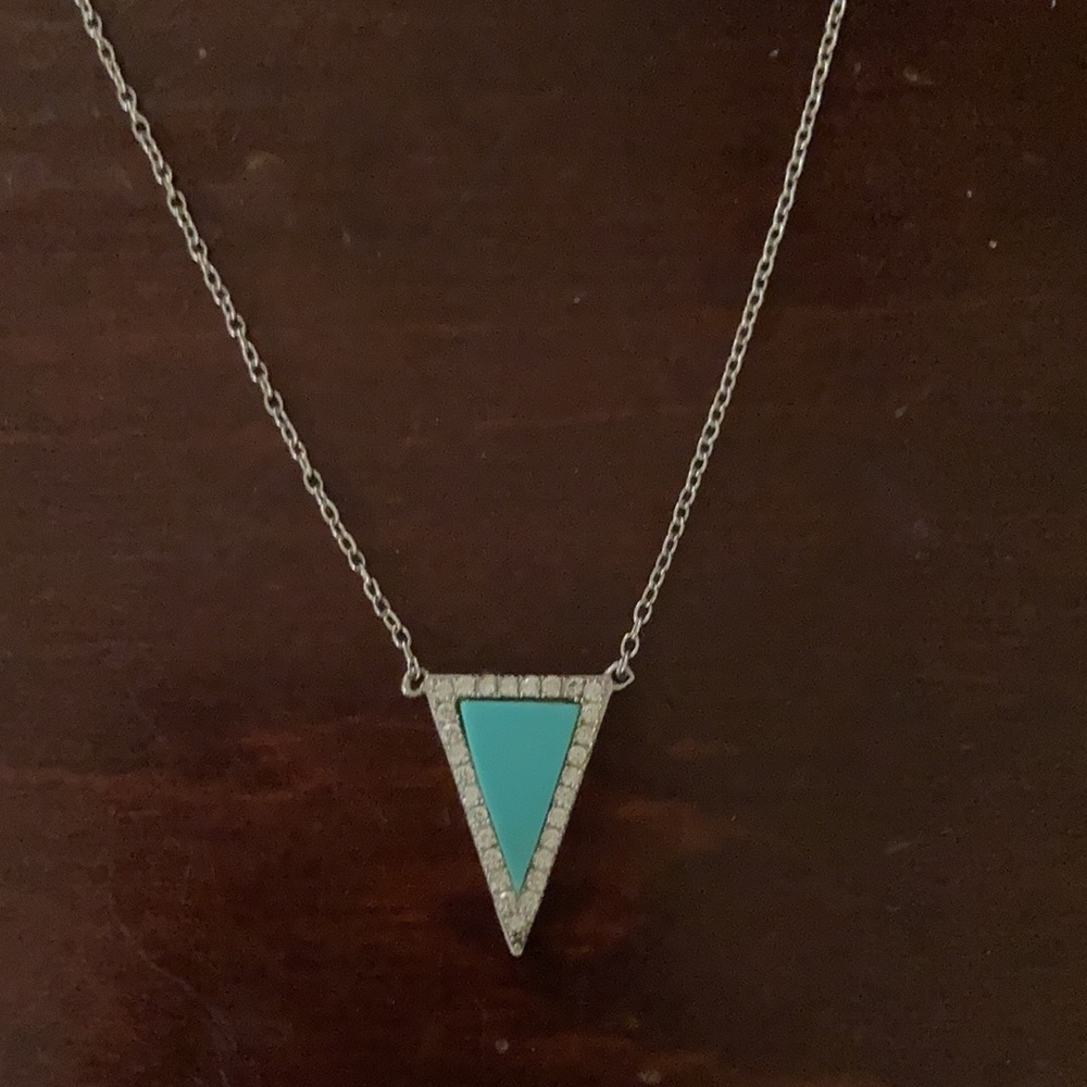 Triangle necklace